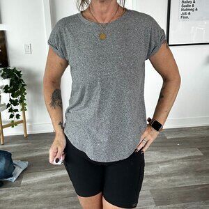 Gap Grey Tshirt (cuffed), Size Small